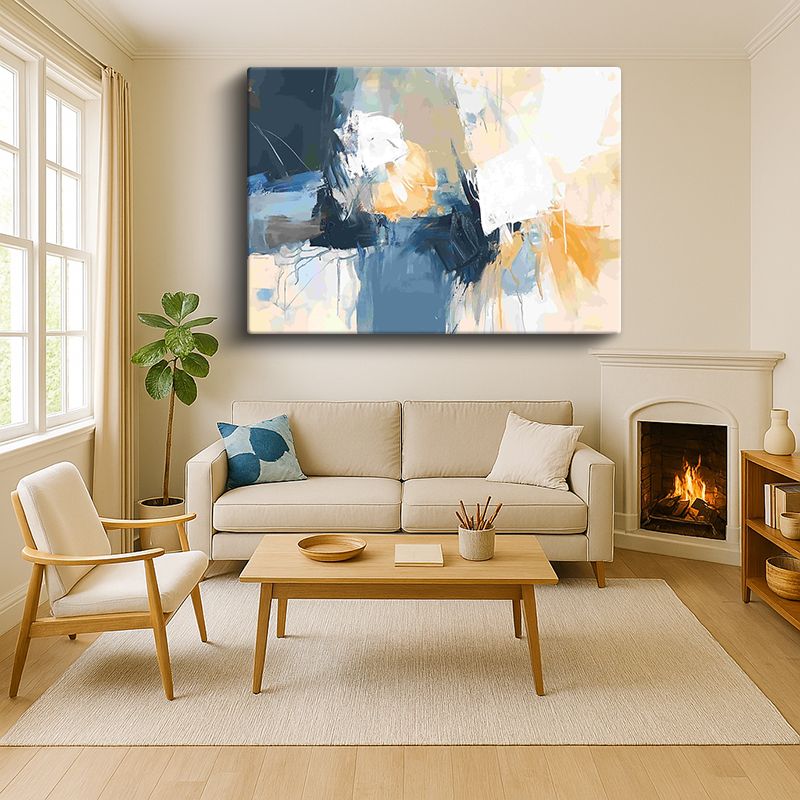 Sanatsal & Vektörel Kanvas Tablo 986