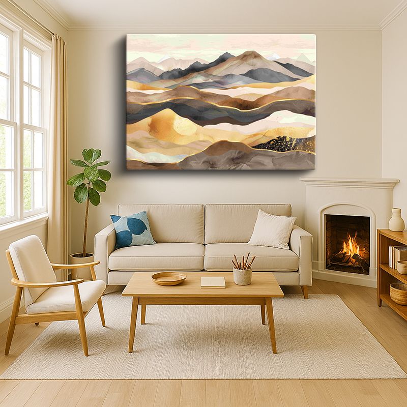 Sanatsal & Vektörel Kanvas Tablo 999