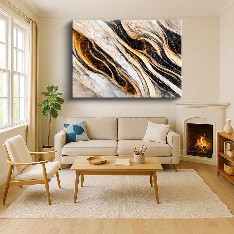 Sanatsal & Vektörel Kanvas Tablo 1000