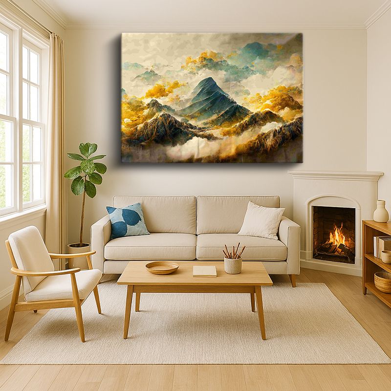 Sanatsal & Vektörel Kanvas Tablo 1008