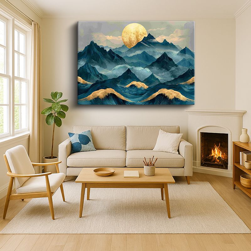 Sanatsal & Vektörel Kanvas Tablo 1009