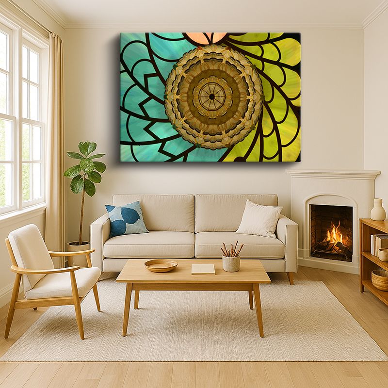 Sanatsal & Vektörel Kanvas Tablo 1019