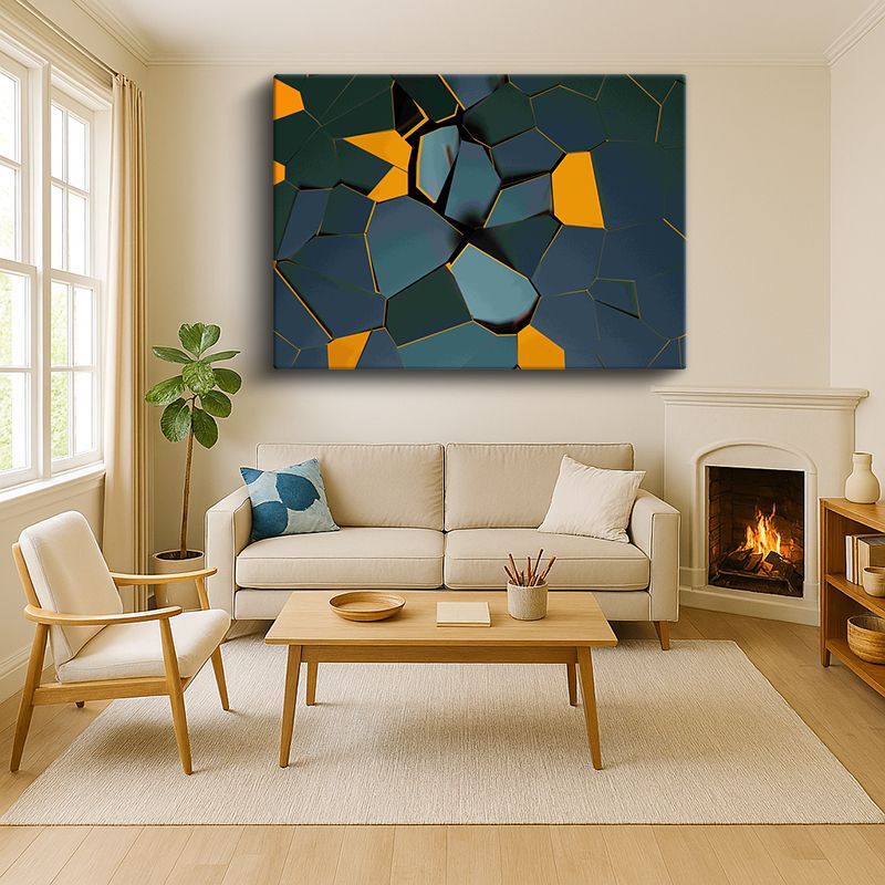 Sanatsal & Vektörel Kanvas Tablo 1021