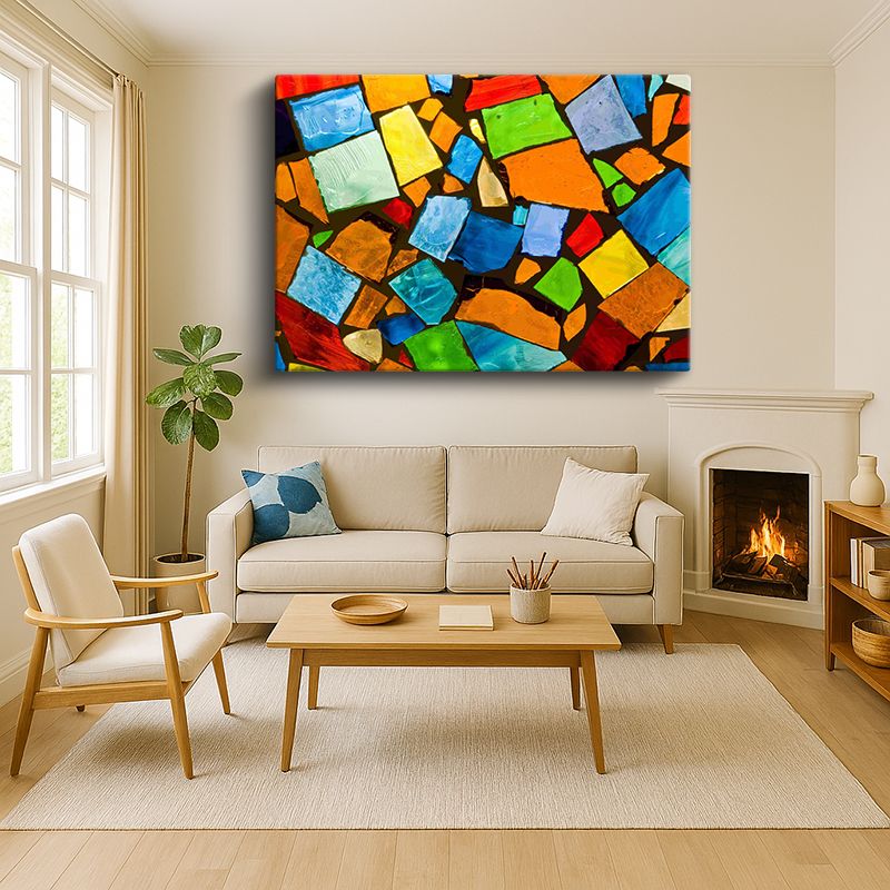 Sanatsal & Vektörel Kanvas Tablo 1042