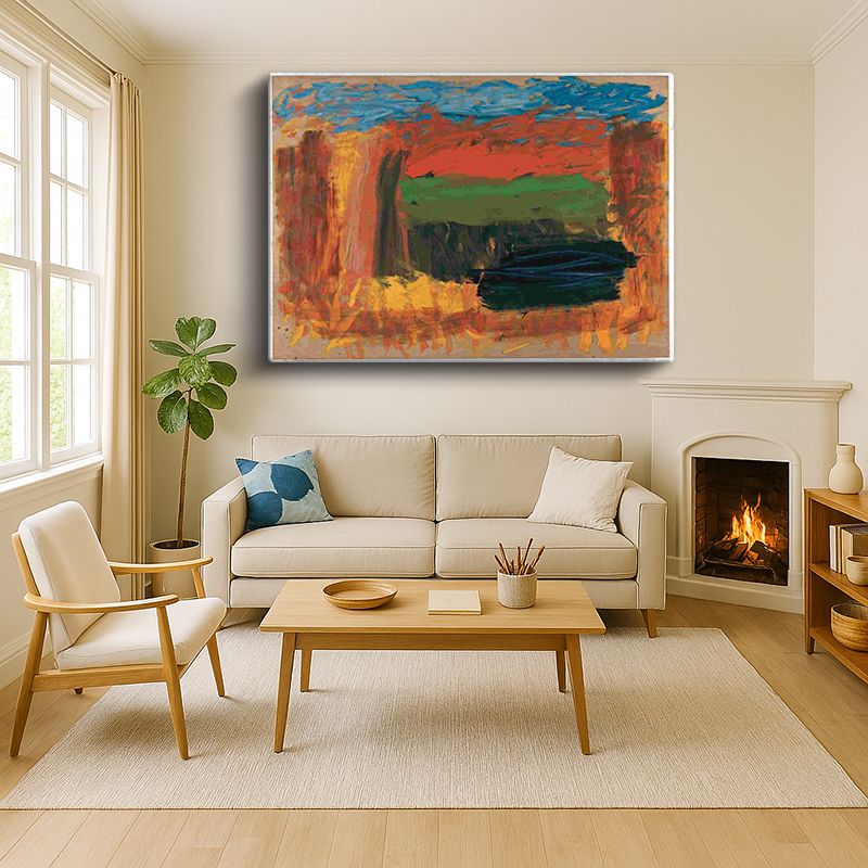 Sanatsal & Vektörel Kanvas Tablo 1045