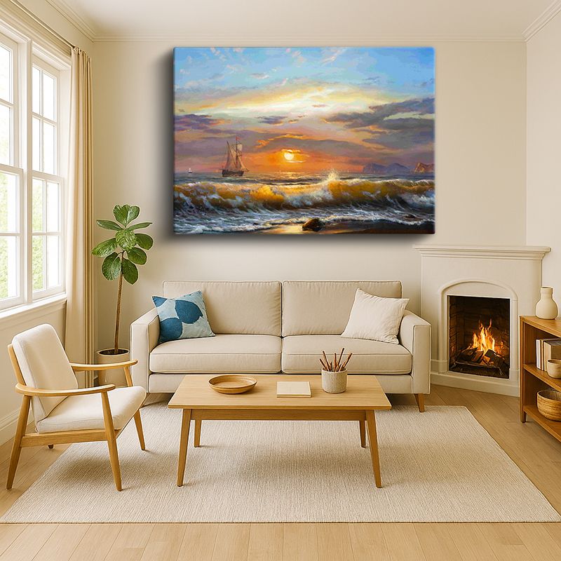 Sanatsal & Vektörel Kanvas Tablo 1049