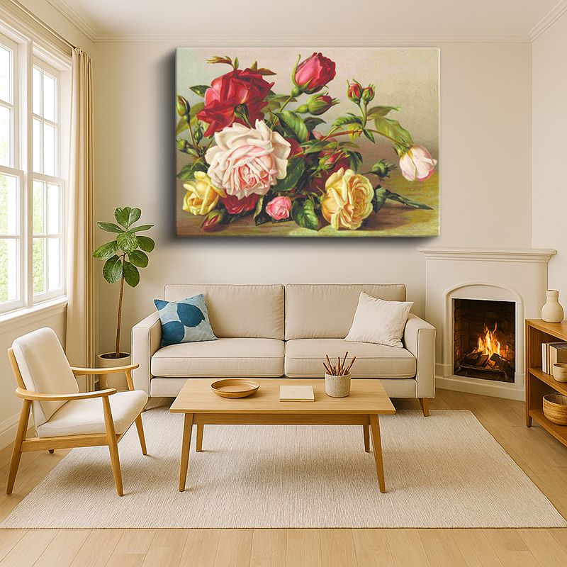 Sanatsal & Vektörel Kanvas Tablo 1063