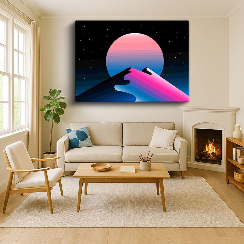 Sanatsal & Vektörel Kanvas Tablo 1064