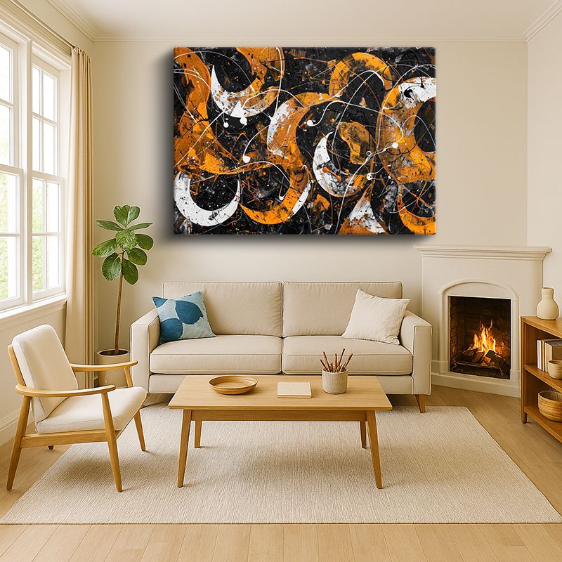 Sanatsal & Vektörel Kanvas Tablo 1069