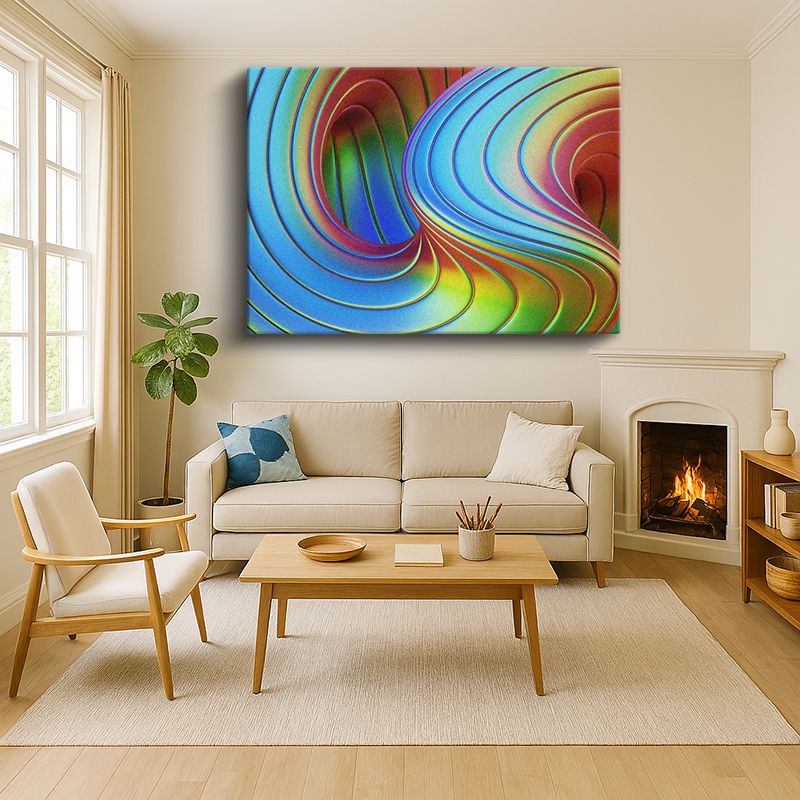 Sanatsal & Vektörel Kanvas Tablo 1086