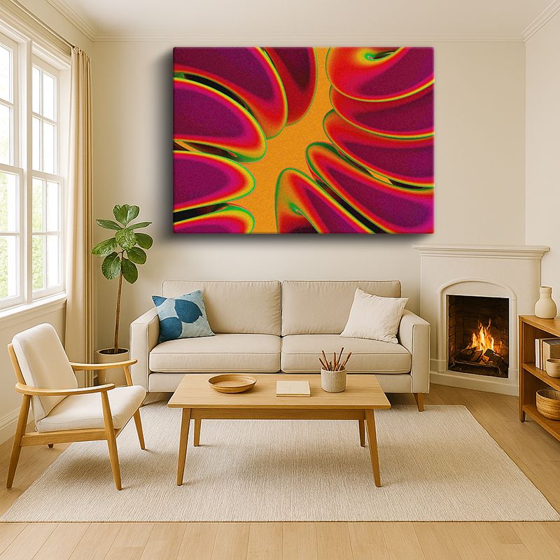 Sanatsal & Vektörel Kanvas Tablo 1088