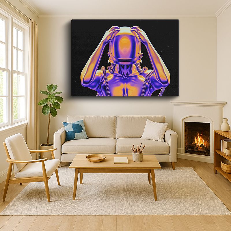 Sanatsal & Vektörel Kanvas Tablo 1090