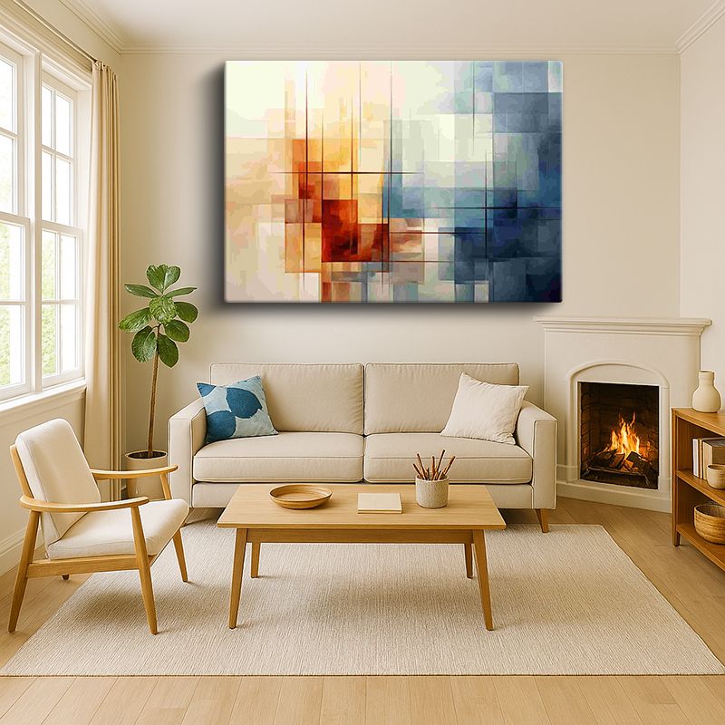 Sanatsal & Vektörel Kanvas Tablo 1105