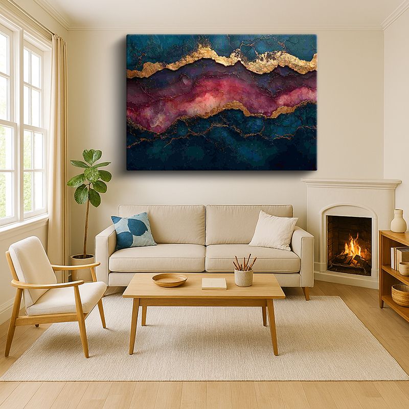 Sanatsal & Vektörel Kanvas Tablo 1114