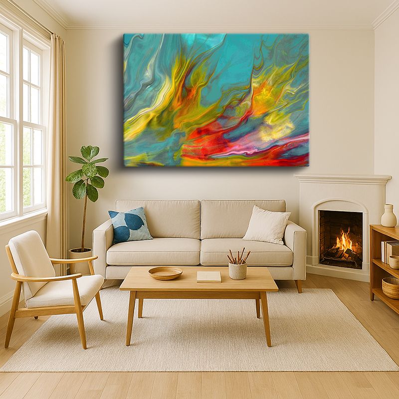 Sanatsal & Vektörel Kanvas Tablo 1173