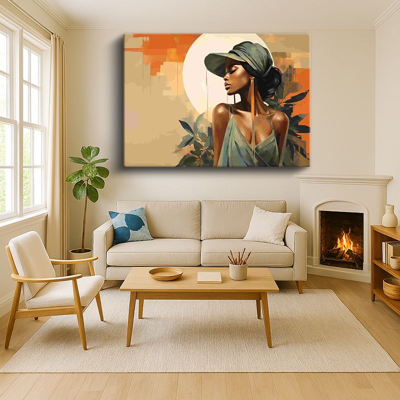 Sanatsal & Vektörel Kanvas Tablo 1180