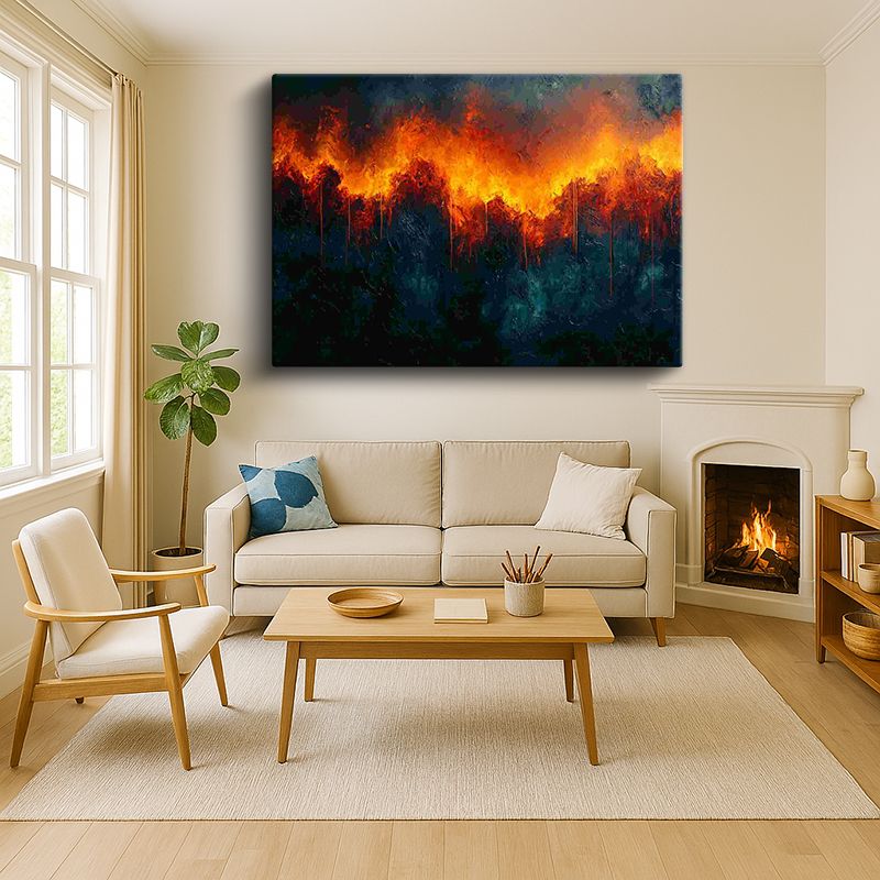 Sanatsal & Vektörel Kanvas Tablo 1185