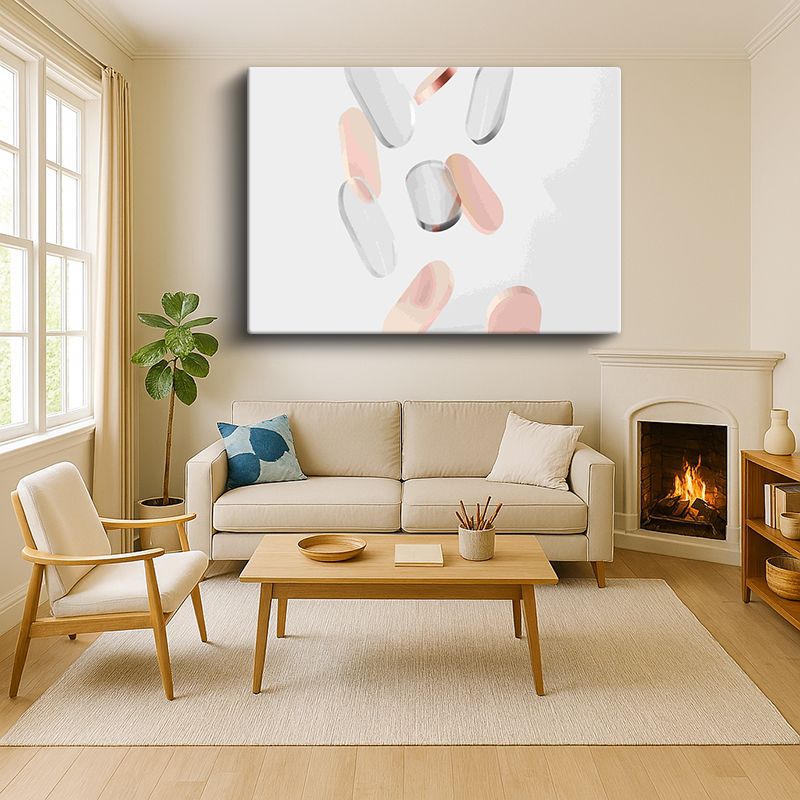 Sanatsal & Vektörel Kanvas Tablo 1210