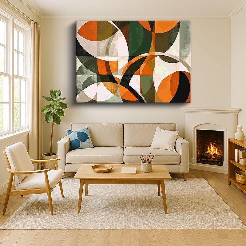 Sanatsal & Vektörel Kanvas Tablo 1225