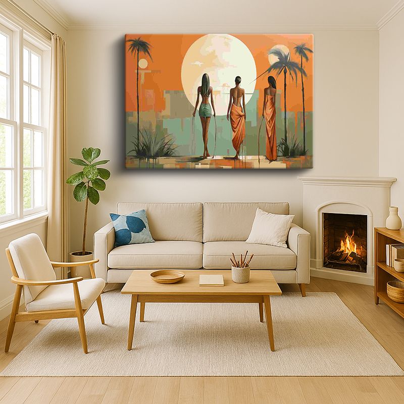 Sanatsal & Vektörel Kanvas Tablo 1238