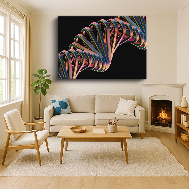 Sanatsal & Vektörel Kanvas Tablo 1272