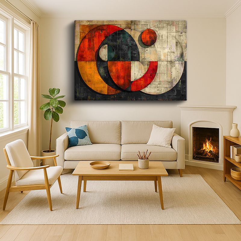 Sanatsal & Vektörel Kanvas Tablo 1287