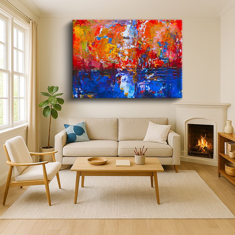 Sanatsal & Vektörel Kanvas Tablo 1340