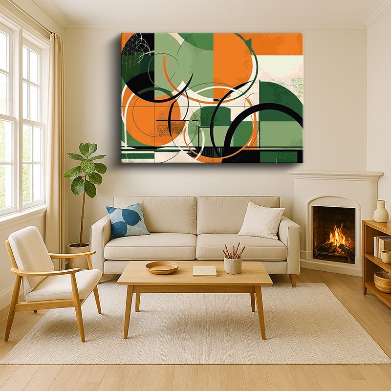 Sanatsal & Vektörel Kanvas Tablo 1341