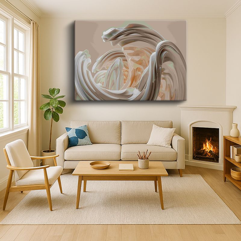 Sanatsal & Vektörel Kanvas Tablo 1355