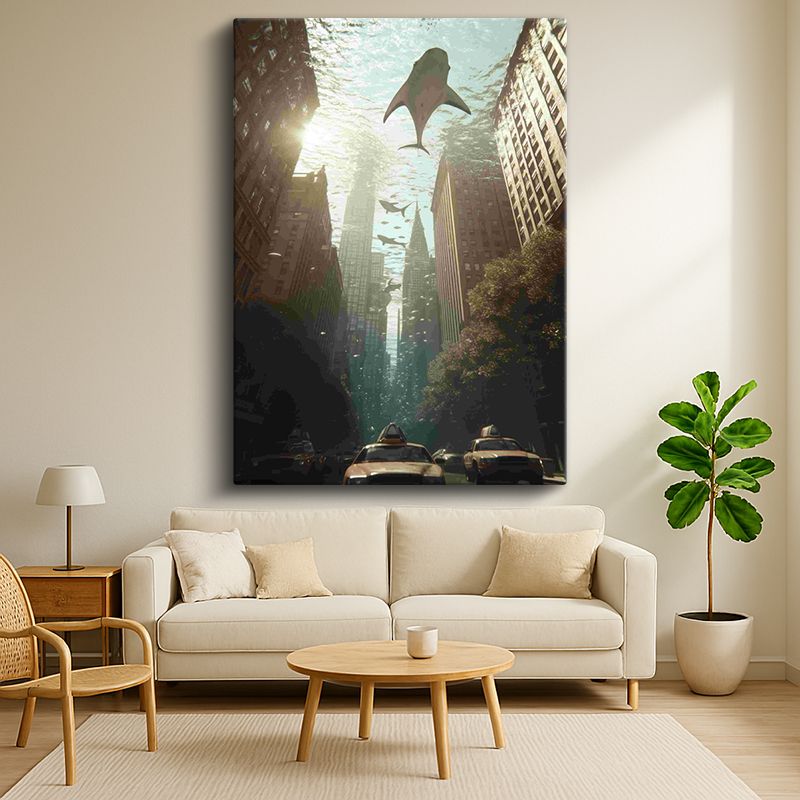 Sürrealist Kanvas Tablo 26