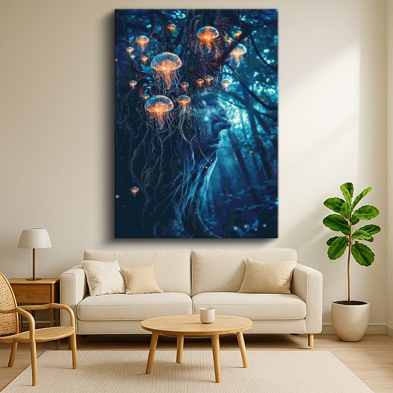 Sürrealist Kanvas Tablo 36