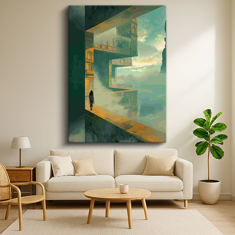 Sürrealist Kanvas Tablo 42