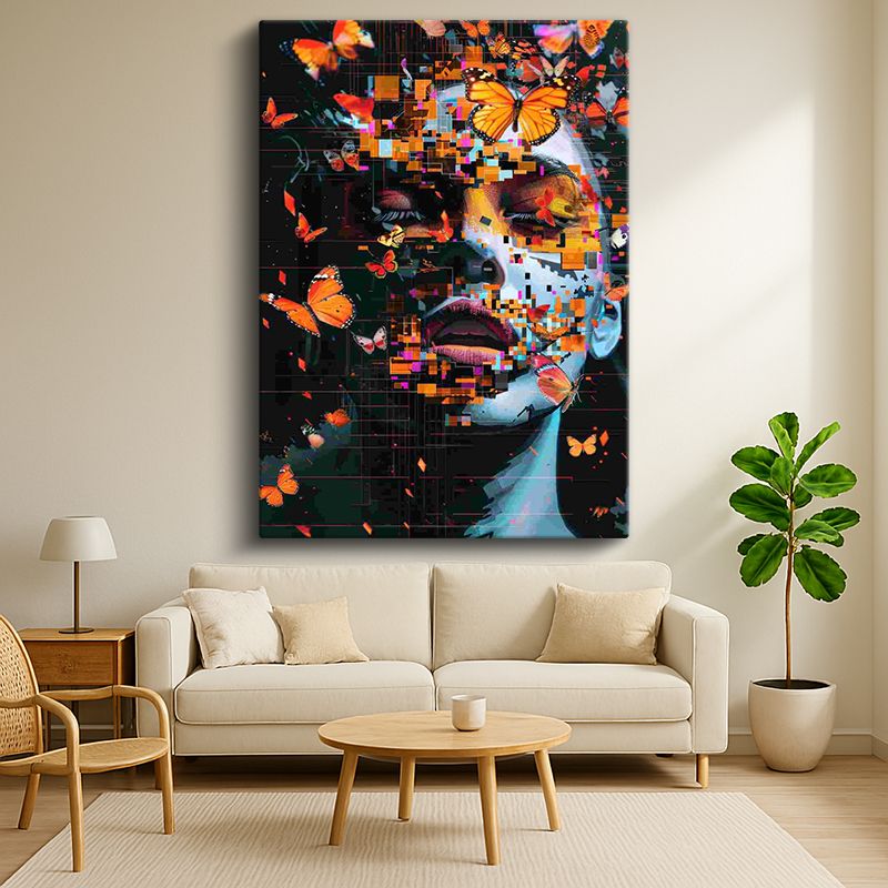 Sürrealist Kanvas Tablo 45