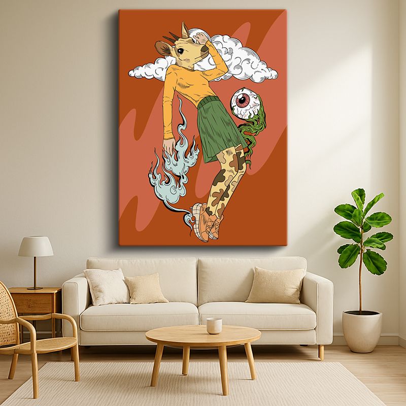 Sürrealist Kanvas Tablo 52