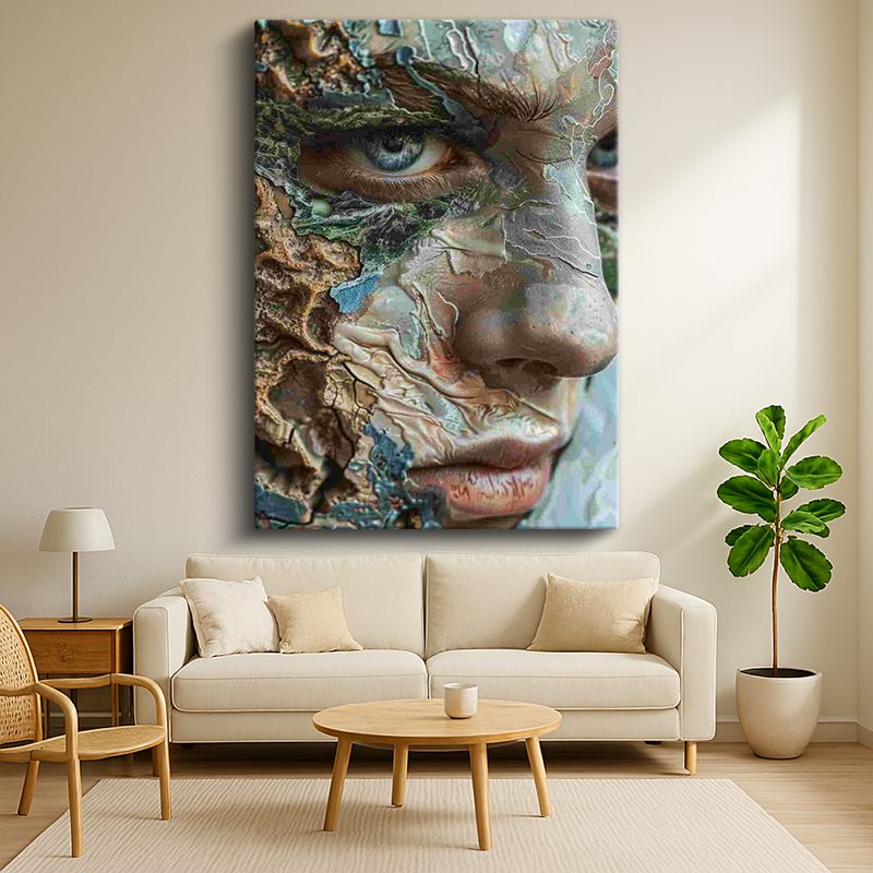 Sürrealist Kanvas Tablo 60