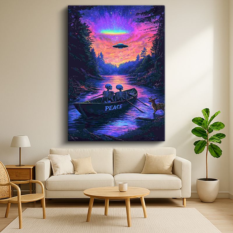 Sürrealist Kanvas Tablo 61