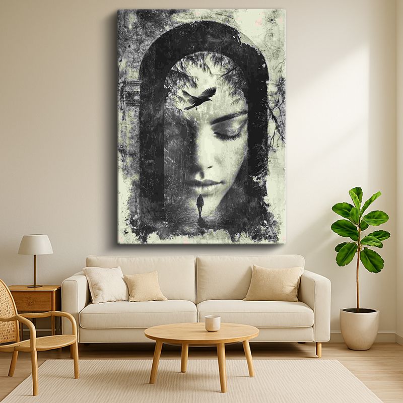 Sürrealist Kanvas Tablo 73