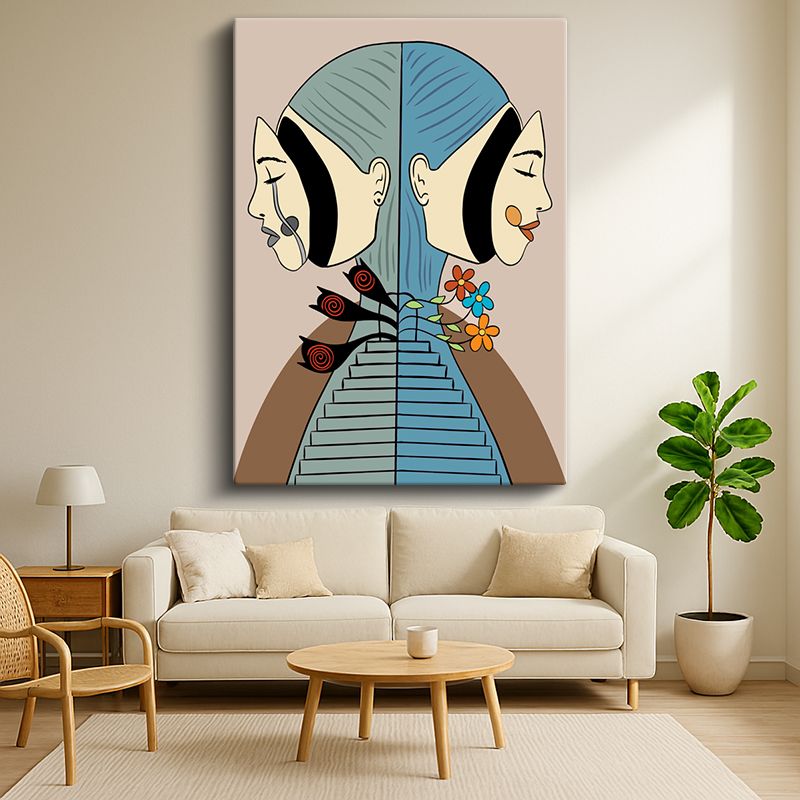 Sürrealist Kanvas Tablo 74