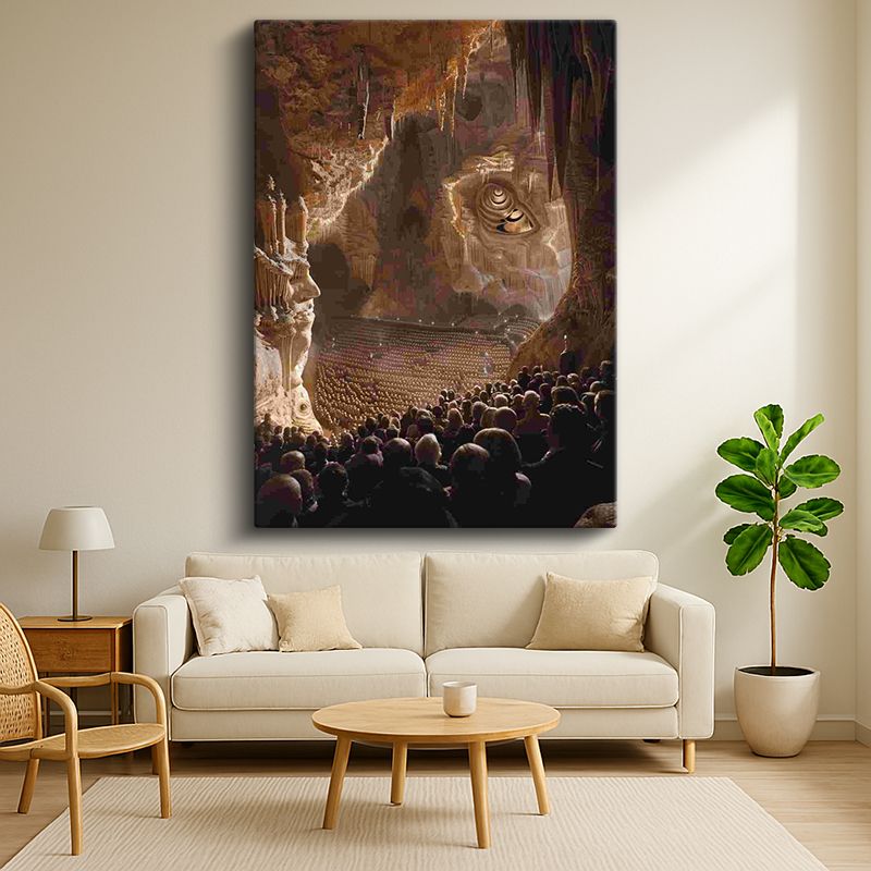 Sürrealist Kanvas Tablo 82