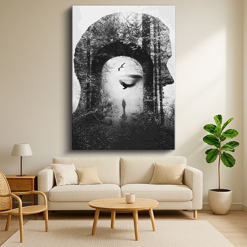 Sürrealist Kanvas Tablo 91