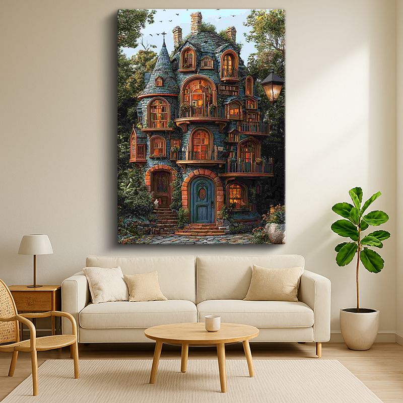 Sürrealist Kanvas Tablo 93