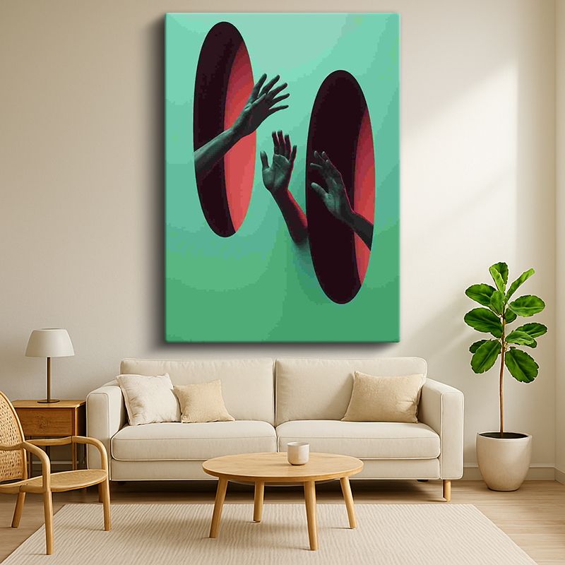 Sürrealist Kanvas Tablo 106