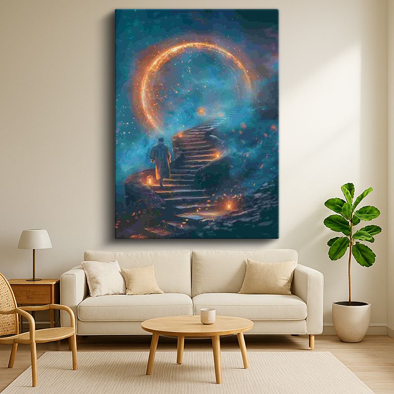 Sürrealist Kanvas Tablo 108