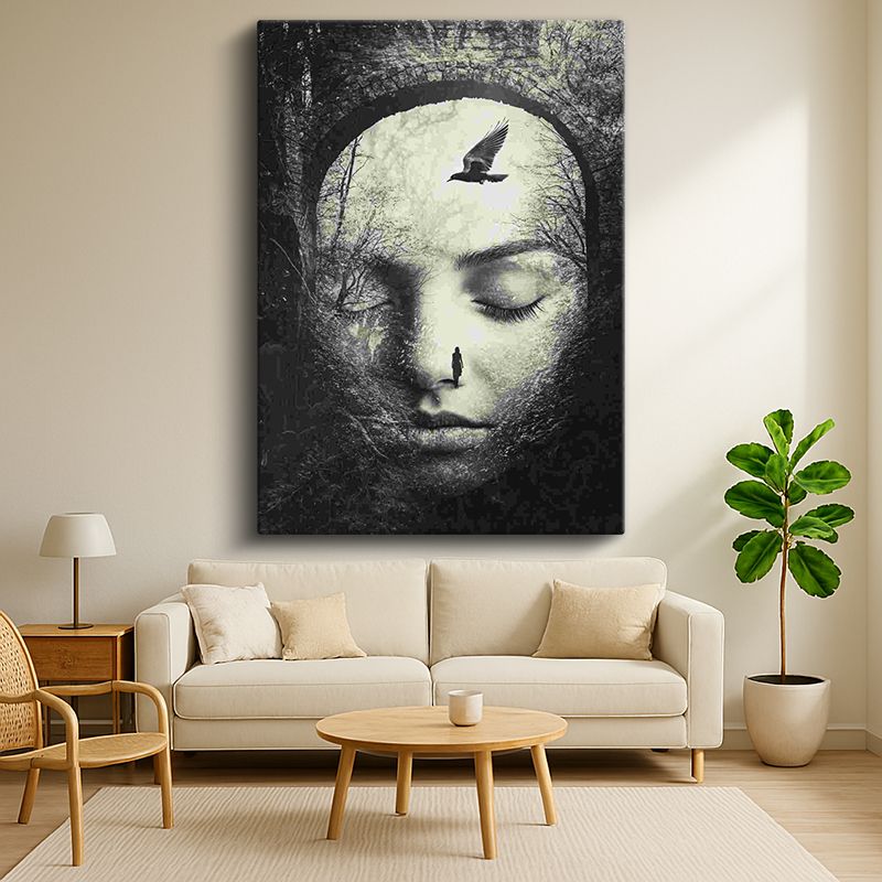 Sürrealist Kanvas Tablo 109