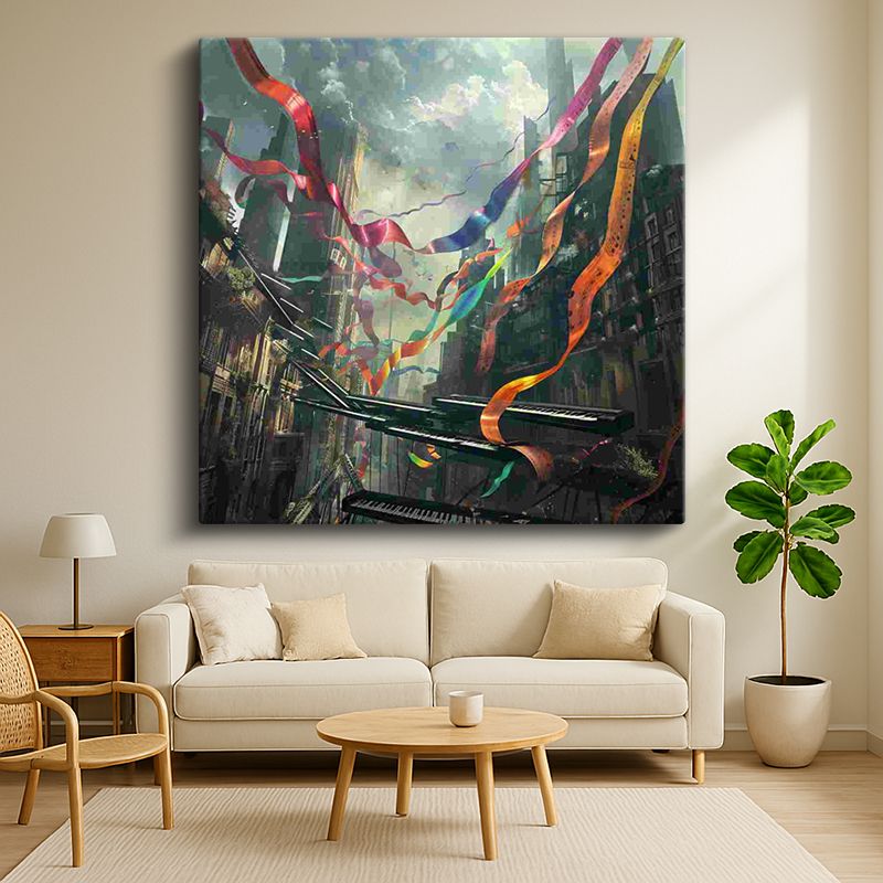 Sürrealist Kanvas Tablo 139