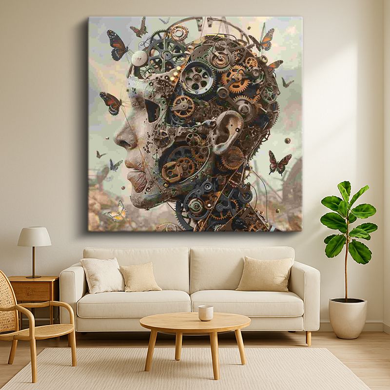 Sürrealist Kanvas Tablo 142