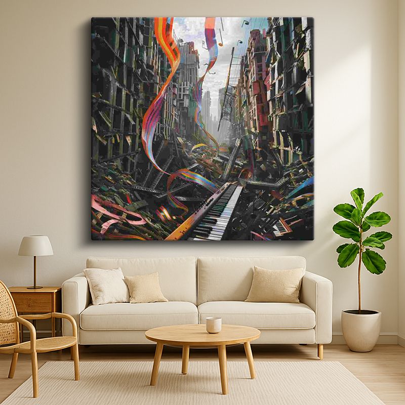 Sürrealist Kanvas Tablo 161