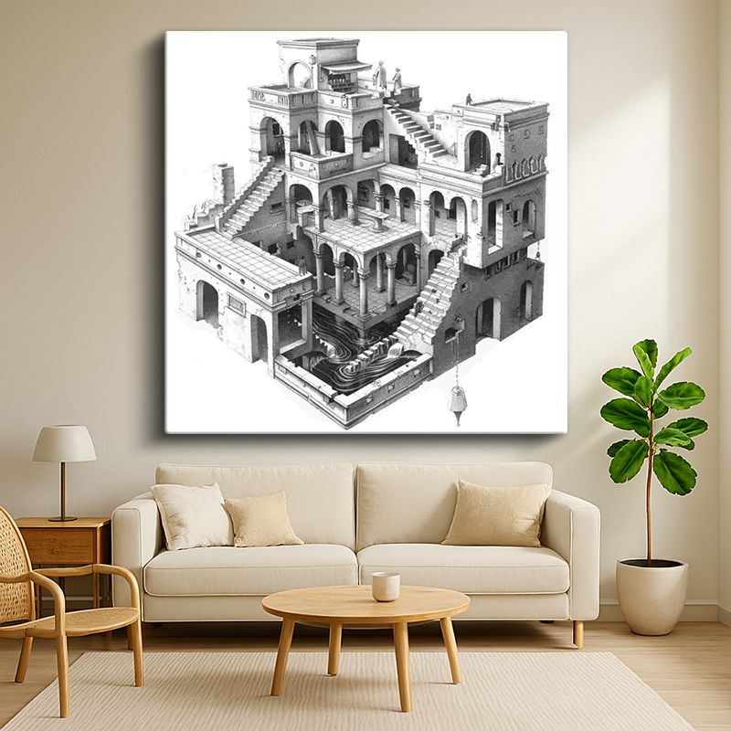 Sürrealist Kanvas Tablo 167