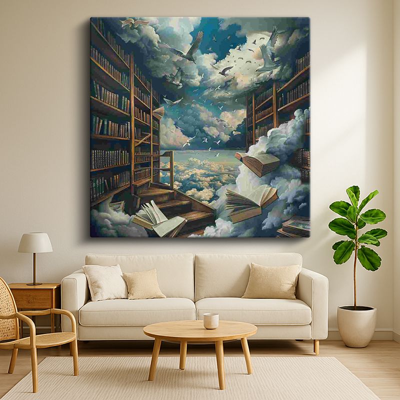 Sürrealist Kanvas Tablo 168