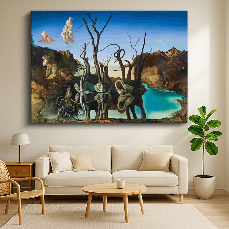 Sürrealist Kanvas Tablo 180